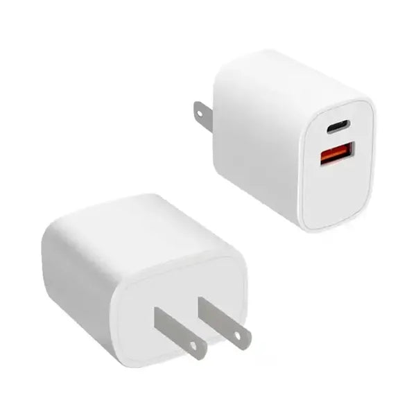 USB C Charger PD20W QC 18W Multiport Wall Plug AC Outlet