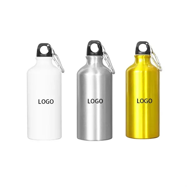 20oz Aluminum Sports Water Bottle With Clasp