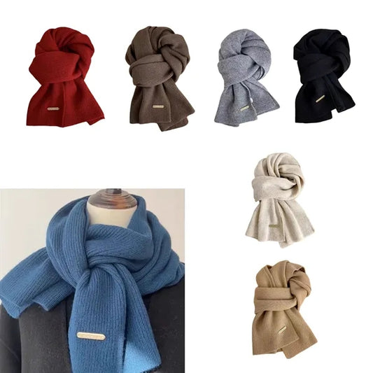 Thick Knit Unisex Autum Winter Scarves