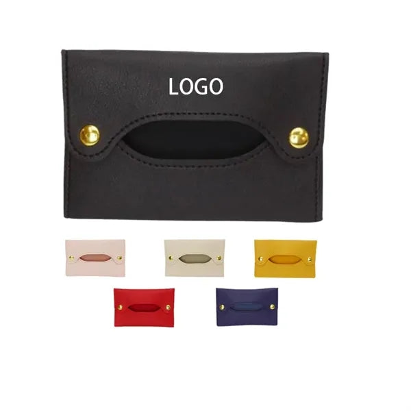 Pocket Leather Tissue holder