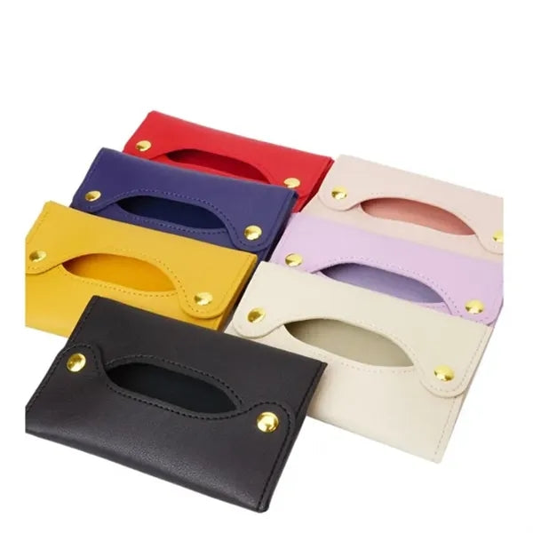 Pocket Leather Tissue holder