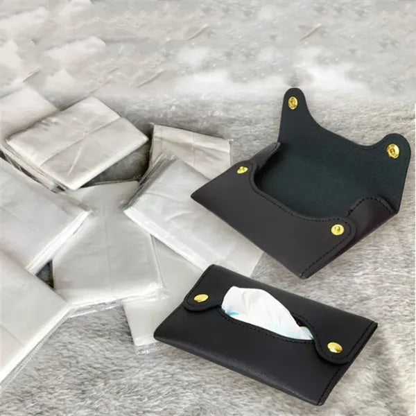 Pocket Leather Tissue holder