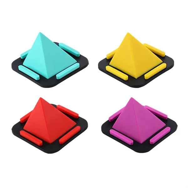 Pyramid Shaped Silicone Desktop Phone Holder