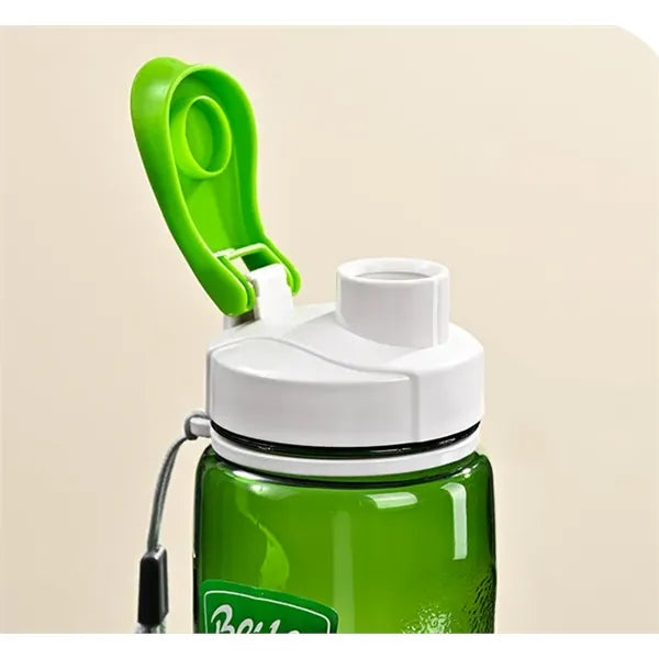 20 oz Plastic Water Bottle with Straw Lid