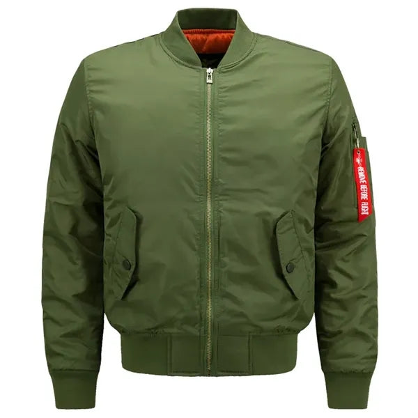 Water Resistant Flight Jacket with Custom Logo