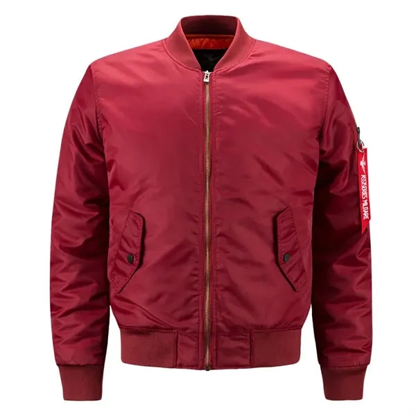 Water Resistant Flight Jacket with Custom Logo