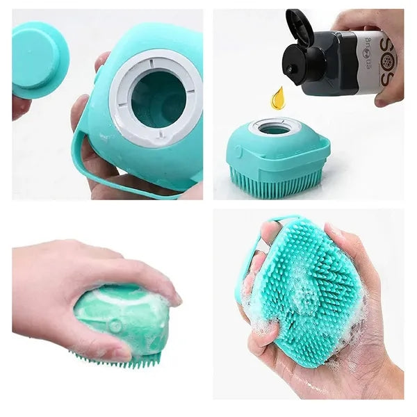 Silicone Pet Bath Brush
