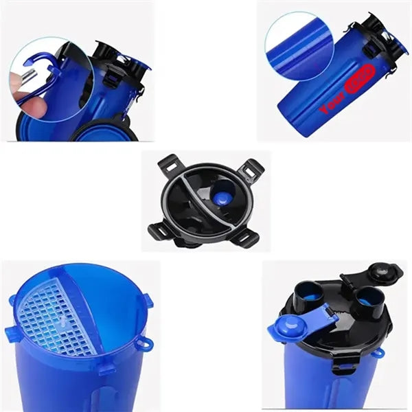 Portable Drinking Cup for Pet Water and Food