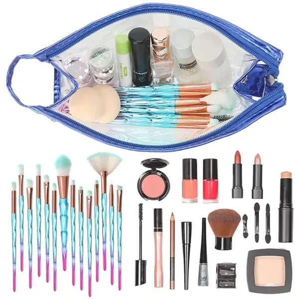 Handheld toiletries bag