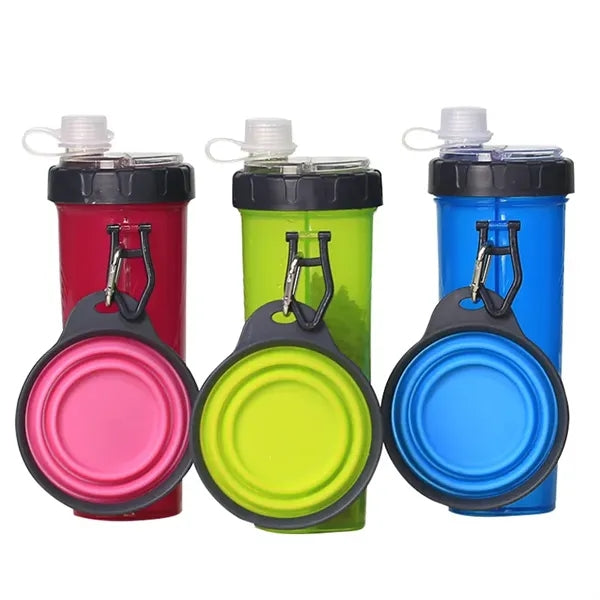 Portable Pet Water & Food Bottle