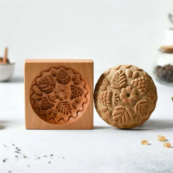 Diy Wooden Cookie Cutter Embossing Mold