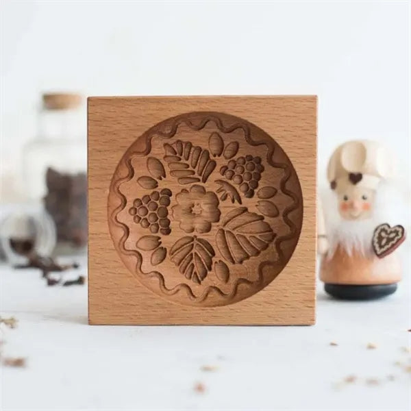 Diy Wooden Cookie Cutter Embossing Mold