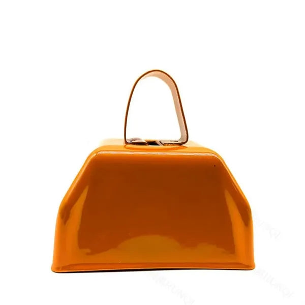 Solid Metal Cowbell Campus Sports Spirit Holiday Decoration