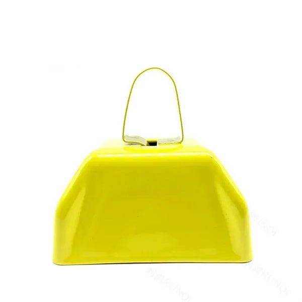 Solid Metal Cowbell Campus Sports Spirit Holiday Decoration