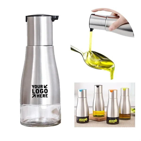 Stainless Olive Oil And Vinegar Dispenser Bottle