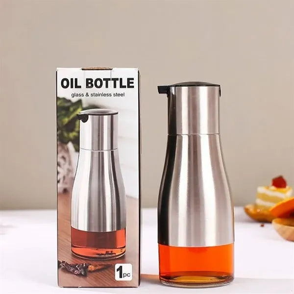 Stainless Olive Oil And Vinegar Dispenser Bottle