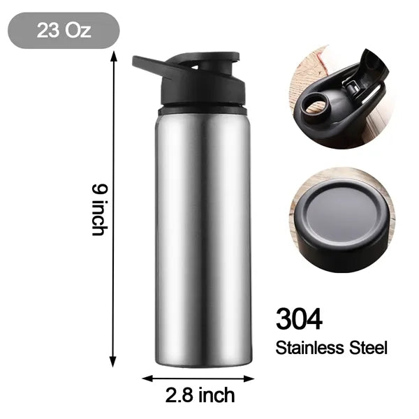 Stainless Steel Sports Travel Bottle