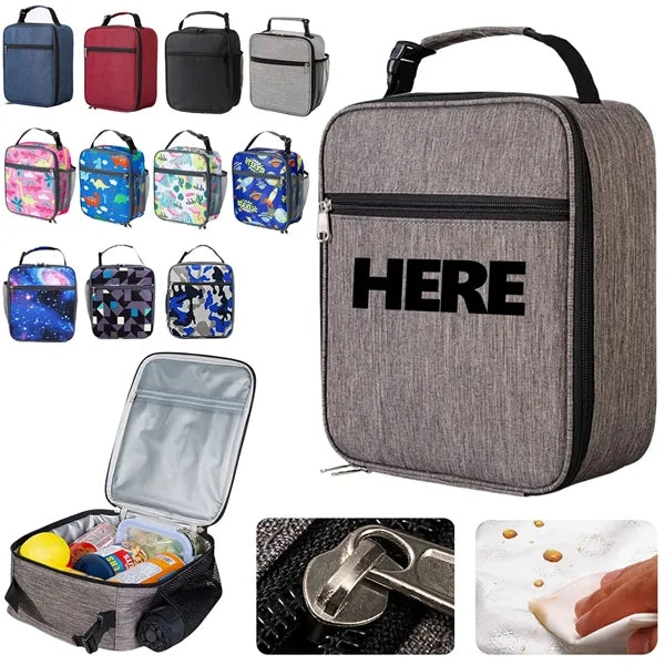 Oxford Insulated Lunch Bag Box