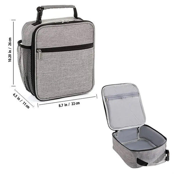 Oxford Insulated Lunch Bag Box