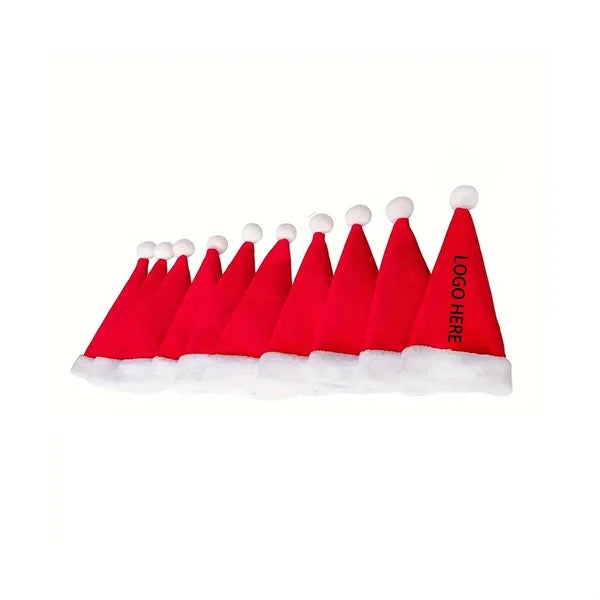 Christmas Santa Hats Pouches Cutlery Set Holders