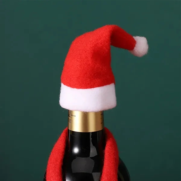Christmas Lollipop Santa Hats Mini Candy Cover