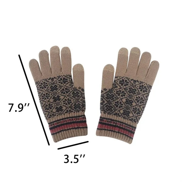 Winter Warmth Trio Set Beanie, Gloves, and Scarf Hats