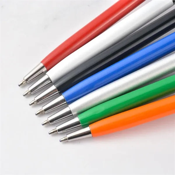 Metal slim ballpoint pen