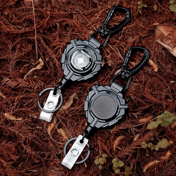 Retractable Badge Holder with Upgraded Zinc Alloy Carabiner