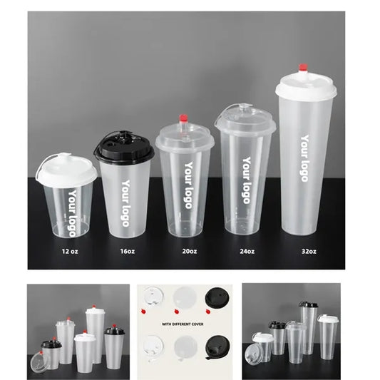 16oz Disposable Plastic PP Cups