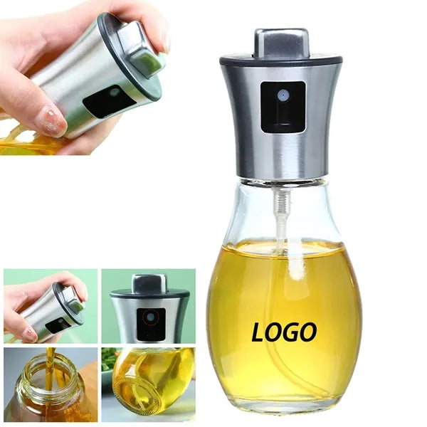 Domestic Press Glass Oil Spray Bottle