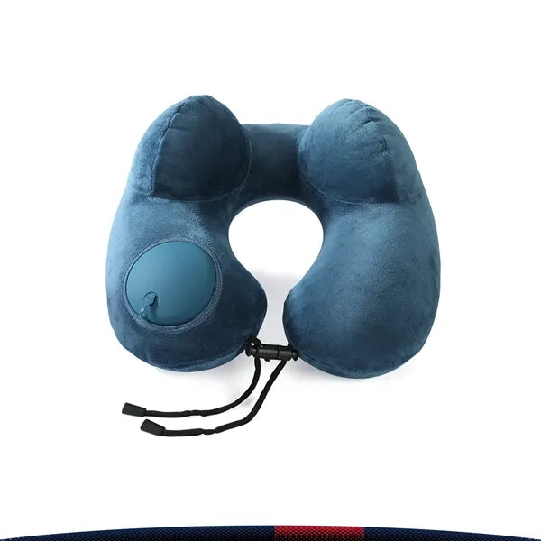 Dual-Hump Inflatable Pillow
