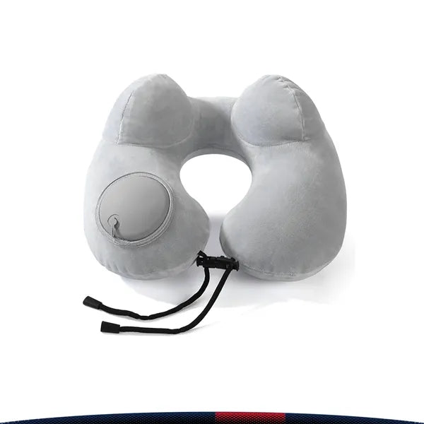 Dual-Hump Inflatable Pillow