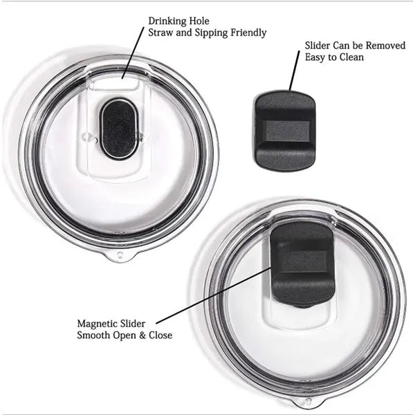 20oz Double Layer Stainless Steel Mug with Magnetic Lid