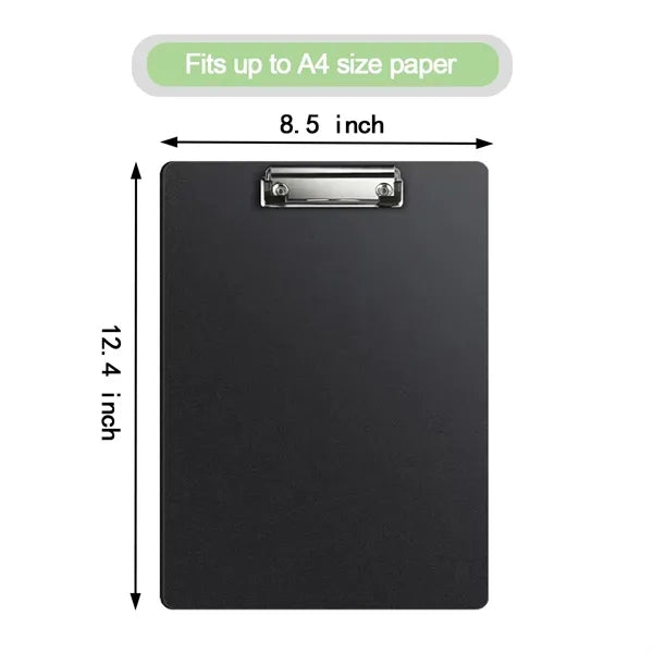 A4 Plastic Clipboard With Profile Clip