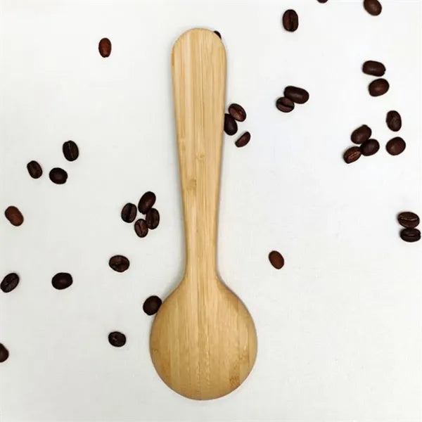 Bamboo Coffee Scoop with Built In Bag Clip