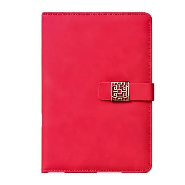 Leather Notebook With Magnetic Closure