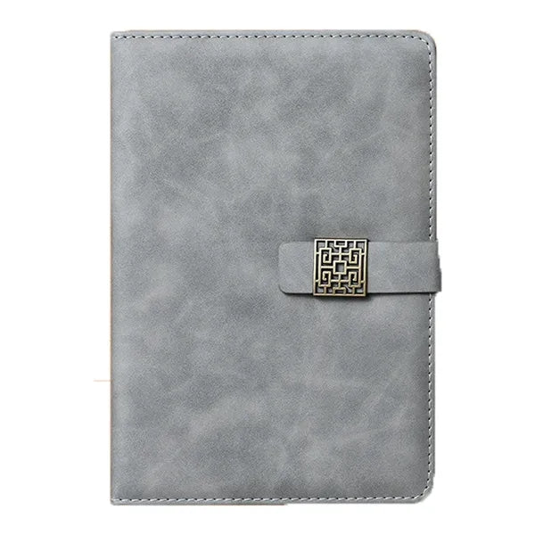 Leather Notebook With Magnetic Closure