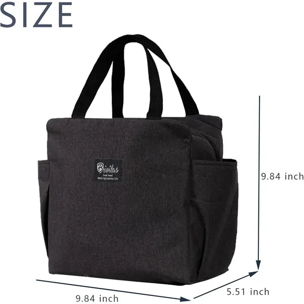 School Office Picnic Tote Cooler Insulated Lunch Bag