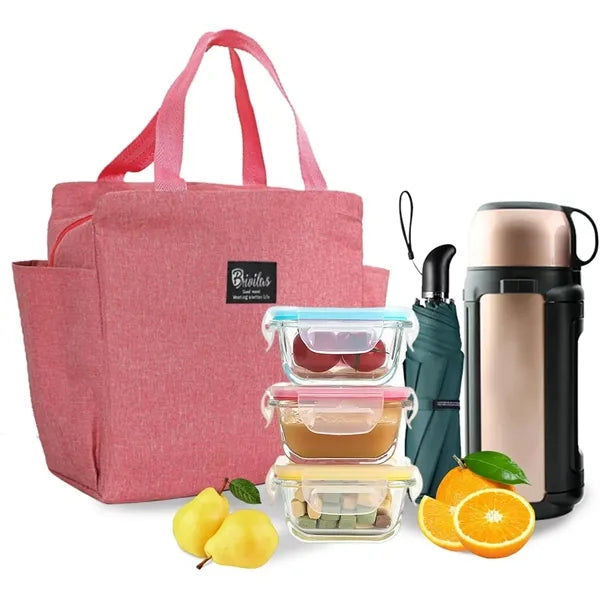 School Office Picnic Tote Cooler Insulated Lunch Bag