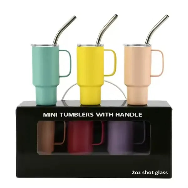 Mini tumbler Gift Sets shot glass 2oz