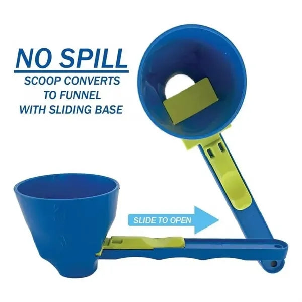 Sliding Design Coffee Scoop Funnel Free Measuring Funnel