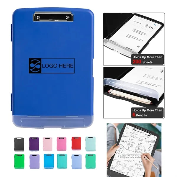 High Capacity Storage Clipboard with Pen Holder
