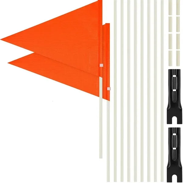 8"x12"Double Sided PVC Bike Flag