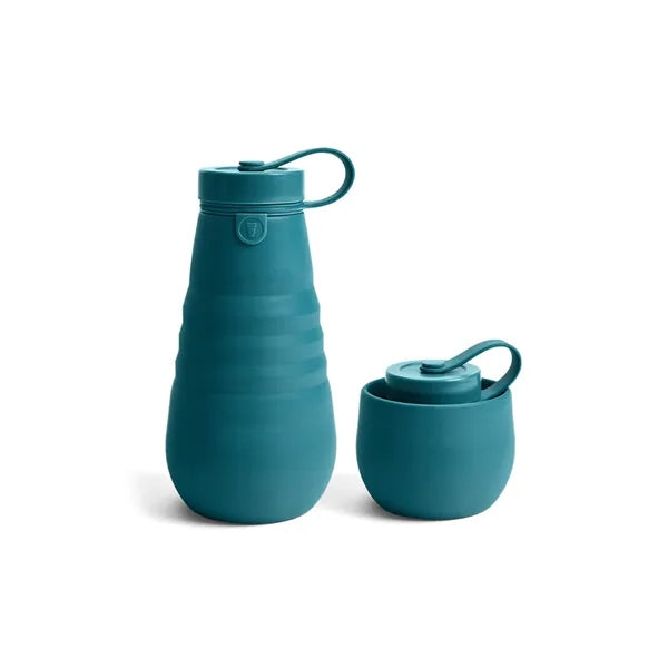 Portable Outdoor Silicone Compressible Water Bottle