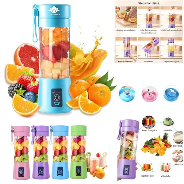 Electric Portable Juicer Blender Cup