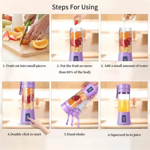 Electric Portable Juicer Blender Cup