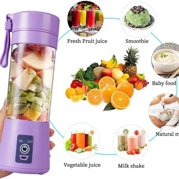 Electric Portable Juicer Blender Cup