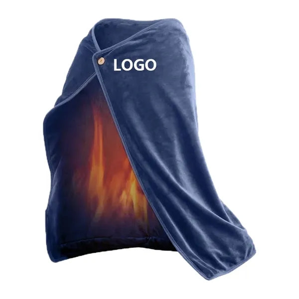 Portable Electric Flannel Blankets Plush