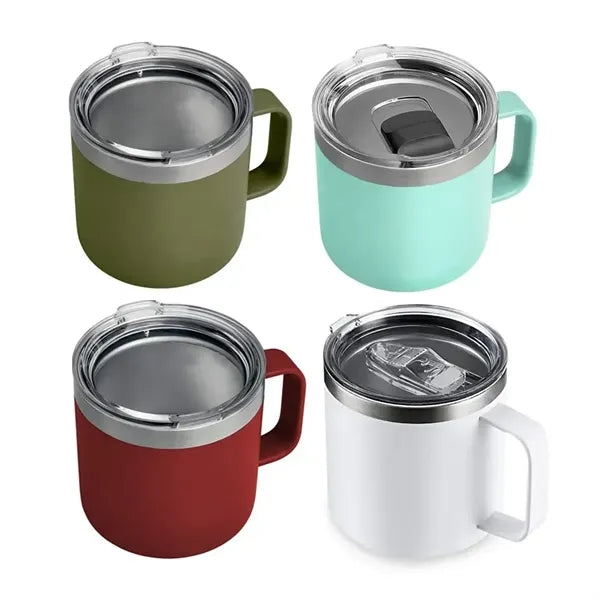 12 oz Stainless Steel Mug with Handle