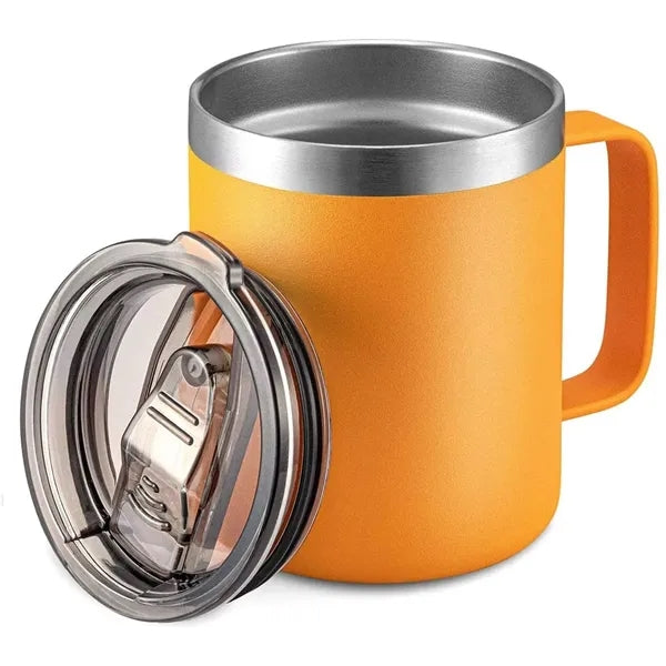 12 oz Stainless Steel Mug with Handle
